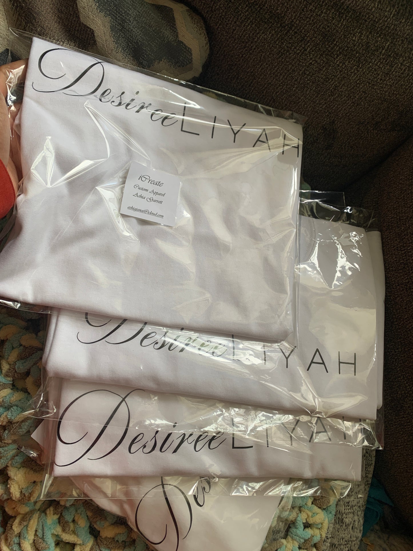DesireeLiyah Limited Edition Crew Neck White