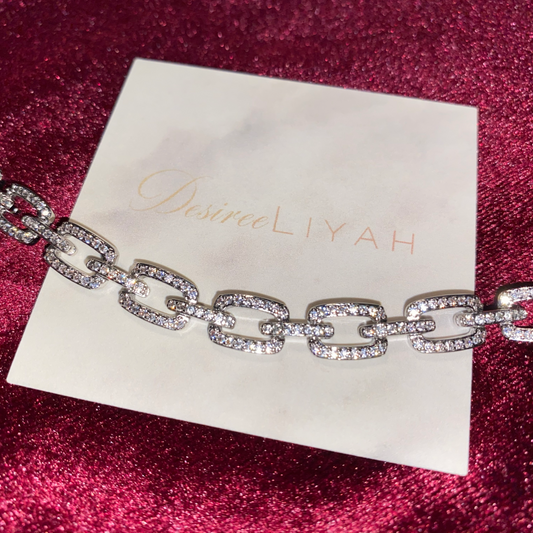 Silver “Frost Yourself” Bracelet